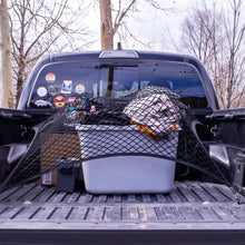 Load image into Gallery viewer, Highly Elastic Cargo Net, Simple Truck Bed Cargo Mesh Organizer, Suitable for Daily Light Loads of Trucks, 4'x4' Stretches to 7'x7'
