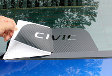 Load image into Gallery viewer, SENYAZON Civic High Brake Light Sticker Acrylic Projection Board Top Tail Light Stickers Car High Mounted Decorative Emblems for Civic