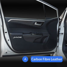 Load image into Gallery viewer, Car Door Anti Kick Pad Stickers for Honda JADE Protector Carbon Fibre Leather