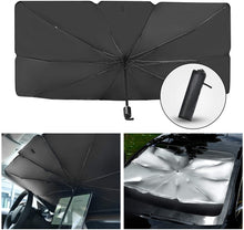 Load image into Gallery viewer, Foldable Car Windshield Sun Shade Umbrella UV Cover Car Front Window Protection