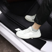 Load image into Gallery viewer, FIT Decal Sticker Carbon Fibre Vinyl Reflective Car Door Sill Decoration Scuff Plate for Honda FIT