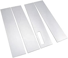 Load image into Gallery viewer, F150 Pillar Posts Covers Stainless Steel Pillar Trim with Keypad Cutout Car Decoration Cccessories for F150 2021 4 PCS