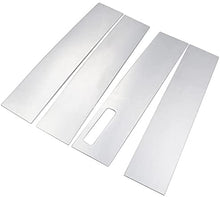 Load image into Gallery viewer, F150 Pillar Posts Covers Stainless Steel Pillar Trim with Keypad Cutout Car Decoration Cccessories for F150 2021 4 PCS