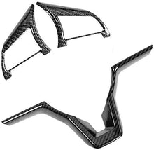 Load image into Gallery viewer, Carbon Fiber Steering Wheel Sticker Sequins Frame Trim Car Interior Accessories for Rogue Altima Sentra Kicks LEAF Versa