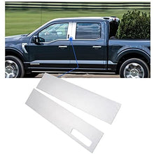 Load image into Gallery viewer, F150 Pillar Posts Covers Stainless Steel Pillar Trim with Keypad Cutout Car Decoration Cccessories for F150 2021 4 PCS