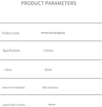 Load image into Gallery viewer, Bronco Central Armrest Storage Box Center Console ABS Organizer Compatible for Bronco 2021