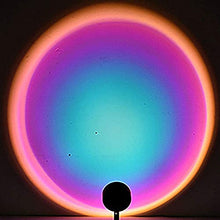 Load image into Gallery viewer, Sunset Light 180°Rotating Romantic Rainbow Projection Light Sunset Light 5V 10W