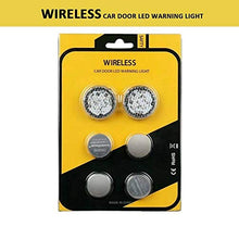 Load image into Gallery viewer, Wireless Door LED Warning Light Red Bulb Color Door Security Open Flash