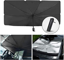 Load image into Gallery viewer, Foldable Car Windshield Sun Shade Umbrella UV Cover Car Front Window Protection