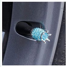 Load image into Gallery viewer, 4Pcs Car Tires Valve Cover Crown Bling Diamond Tire Wheel Valve Caps Car Truck