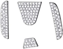 Load image into Gallery viewer, Car Interior Bling Steering Wheel Logo Accessories Car Emblem Sticker for Honda Accord CRV Civic Odyssey City