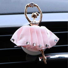 Load image into Gallery viewer, Car Vent Perfume Diamond Ballerina Girl Car Vent Air Freshener Solid Perfume