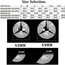 Load image into Gallery viewer, Bling Car Steering Wheel Emblem Logo Sticker Accessories Diamond Crystal Emblem Interior Decorations for Mercedes Benz