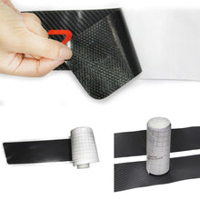 Load image into Gallery viewer, Carbon Fiber Vinyl Reflective Sticker Car Door Sill Trim Scratch Plate for CR-V
