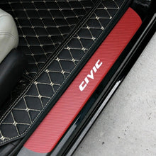 Load image into Gallery viewer, Car Door Threshold Plate Scuff Sticker Door Sill Sticker For Honda Civic