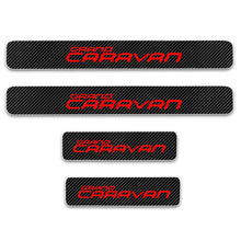 Load image into Gallery viewer, Car Threshold Pedal Sticker for Grand Caravan Decoration Scuff Plate Vinyl Sticker