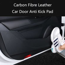 Load image into Gallery viewer, SENYAZON Car Door Anti Kick Pad Stickers for Accord Protector Carbon Fibre Leather
