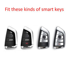 Load image into Gallery viewer, Carbon Fibre Car Key Case Car Remote Shell Cover For BMW 1 2 3 4 5 6 7 M Series X1 X3 X5 X6