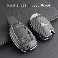 Load image into Gallery viewer, Car Key Case Car Remote Shell Cover For Mercedes-Benz A B C Class GLA GLC GLK GLS