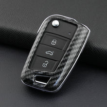 Load image into Gallery viewer, Car Key Case Car Remote Shell Cover For Volkswagen VW Polo Golf MK7 Tiguan Skoda SEAT
