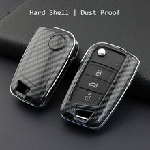 Load image into Gallery viewer, Car Key Case Car Remote Shell Cover For Volkswagen VW Polo Golf MK7 Tiguan Skoda SEAT