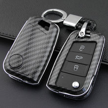 Load image into Gallery viewer, Car Key Case Car Remote Shell Cover For Volkswagen VW Polo Golf MK7 Tiguan Skoda SEAT
