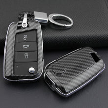 Load image into Gallery viewer, Car Key Case Car Remote Shell Cover For Volkswagen VW Polo Golf MK7 Tiguan Skoda SEAT