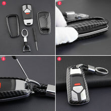 Load image into Gallery viewer, SENYAZON Car Key Case Car Remote Shell Cover For Audi A4/A5/Q5/Q7/S4/S5/TT