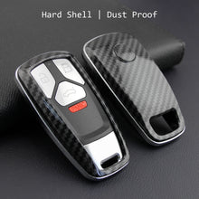 Load image into Gallery viewer, SENYAZON Car Key Case Car Remote Shell Cover For Audi A4/A5/Q5/Q7/S4/S5/TT