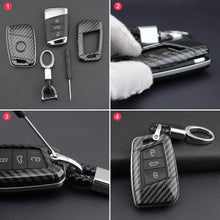 Load image into Gallery viewer, Car Key Case Car Remote Shell Cover For Volkswgen VW Passat Atlas Jetta
