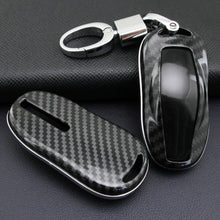 Load image into Gallery viewer, SENYAZON Car Key Case Car Remote Shell Cover Fit For Tesla Model3 ModelS