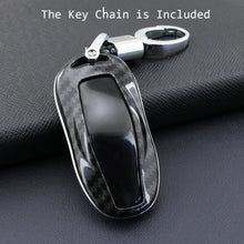 Load image into Gallery viewer, SENYAZON Car Key Case Car Remote Shell Cover Fit For Tesla Model3 ModelS