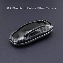 Load image into Gallery viewer, SENYAZON Carbon Fibre Car Key Case Car Remote Shell Cover Fit For Tesla Model X