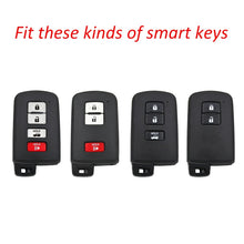 Load image into Gallery viewer, Car Key Case For Toyota Camry RAV4 Avalon Corolla Highlander LandCrusierLC200
