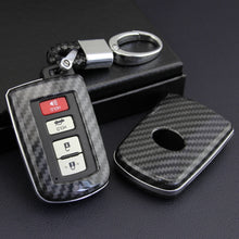 Load image into Gallery viewer, Car Key Case For Toyota Camry RAV4 Avalon Corolla Highlander LandCrusierLC200