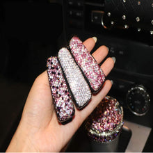 Load image into Gallery viewer, Car Rhinestone Mount Glasses Clip Glasses Holders Sun Visor Fastener Clip 2 PCS