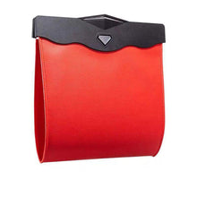 Load image into Gallery viewer, Car Leather Trash Bag Smart LED Waterproof Organizer Storage Garbage Can