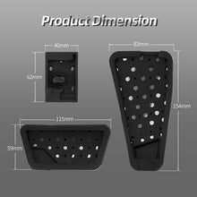 Load image into Gallery viewer, Aluminum alloy Car Styling Accelerator Gas Pedal Brake Pedal Cover AT For Dodge Ram Truck 2011-2018 Automotive Refit Pad