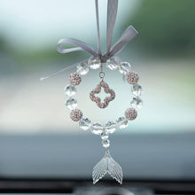 Load image into Gallery viewer, Car Crystal Ornaments Car Crystal Pendant Car Rearview Mirror Pendant Window Decor for All Cars