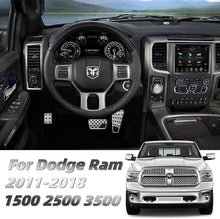 Load image into Gallery viewer, Aluminum alloy Car Styling Accelerator Gas Pedal Brake Pedal Cover AT For Dodge Ram Truck 2011-2018 Automotive Refit Pad
