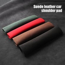 Load image into Gallery viewer, 2Pcs Suede Car Seat Belt Cover Pads Shoulder Seatbelt Pads for Adults and Children