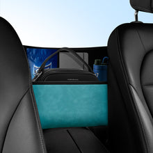 Load image into Gallery viewer, SENYAZON Car Handbag Holder Between Seats Suede Large Capacity Car Purse Holder Automotive Consoles & Organizers for Document Phone Storage
