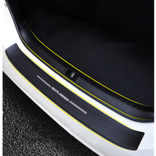 Load image into Gallery viewer, Car Trunk Rear Bumper Guard Door Sill Sticker for Outlander Rear Bumper Protector