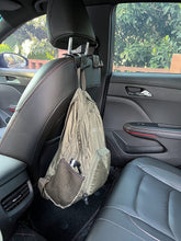 Load image into Gallery viewer, SENYAZON Universal 2 IN 1 Car Seat Headrest Hooks 2023 Upgraded Car Storage Organizer Hanger for Handbag Purse Backpack Coats Umbrellas 2 Pack