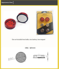 Load image into Gallery viewer, Wireless Door LED Warning Light Red Bulb Color Door Security Open Flash