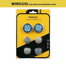 Load image into Gallery viewer, Wireless Door LED Warning Light Red Bulb Color Door Security Open Flash