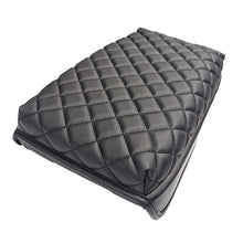 Load image into Gallery viewer, Car Armrest Cover Cover Grid Leather Case Stereo Armrest Cover for Civic 11th gen 2022