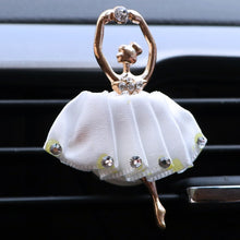 Load image into Gallery viewer, Car Vent Perfume Diamond Ballerina Girl Car Vent Air Freshener Solid Perfume