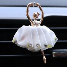 Load image into Gallery viewer, Car Vent Perfume Diamond Ballerina Girl Car Vent Air Freshener Solid Perfume