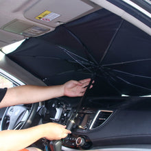 Load image into Gallery viewer, Foldable Car Windshield Sun Shade Umbrella UV Cover Car Front Window Protection